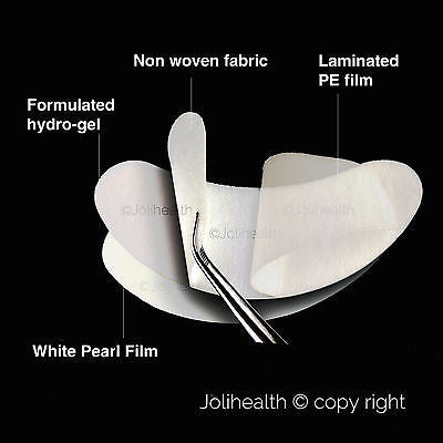 1000 Pairs Lint Free Eyelash Extension Under Eye Gel Pads Eye Patch