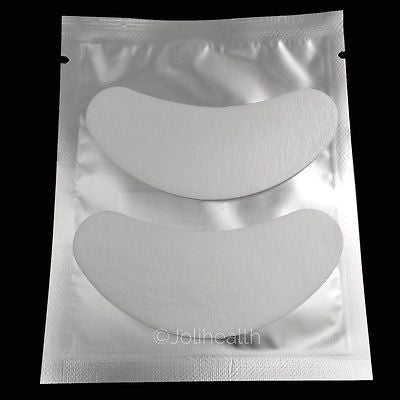 100 Pairs Classic Curve Under Eye Gel Pads Lint Free Patches For Eyelash Extension
