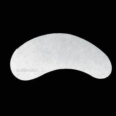 100 Pairs Comfy Curved Lint Free Eye Gel Pad Thin Patches For Eyelash Extension