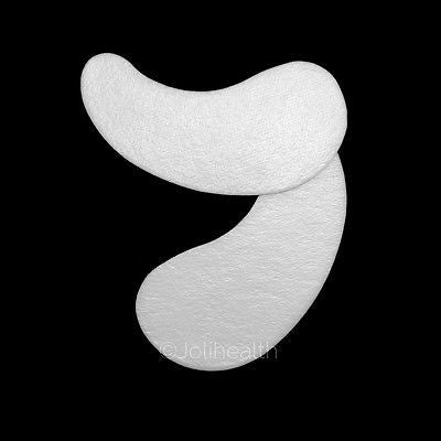 50 Pairs Strong Curve Lint Free Eyelash Extension Under Eye Gel Pads Universal Fit